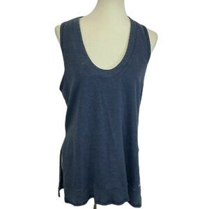 FREE PEOPLE Cozy Girl‎ Side Slit Tank Top Sz XSMALL